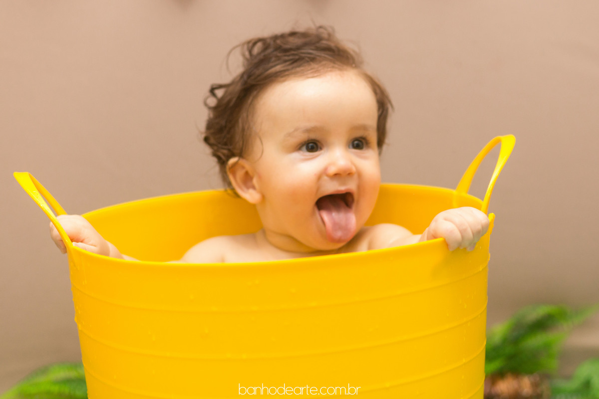 Smash the Cake and Bubble Vinícius fotografado por Banho de Arte