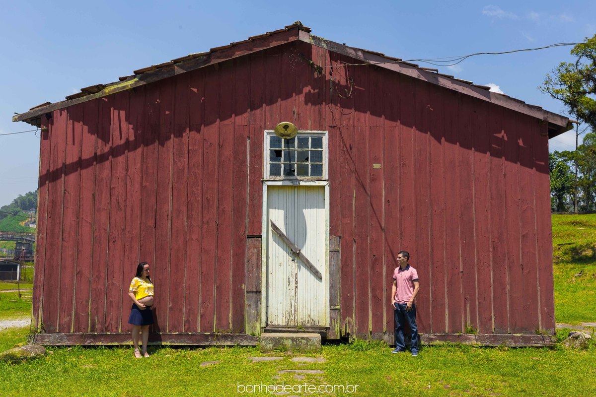 Ensaio Gestante em Paranapiacaba fotografado por Banho de Arte
