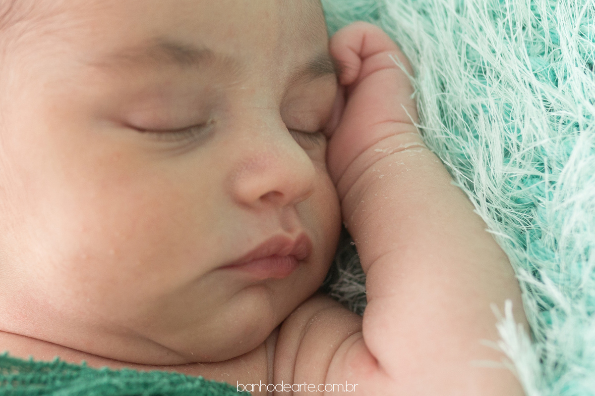 Ensaio Newborn Anthony 11 dias fotografado por Banho de Arte