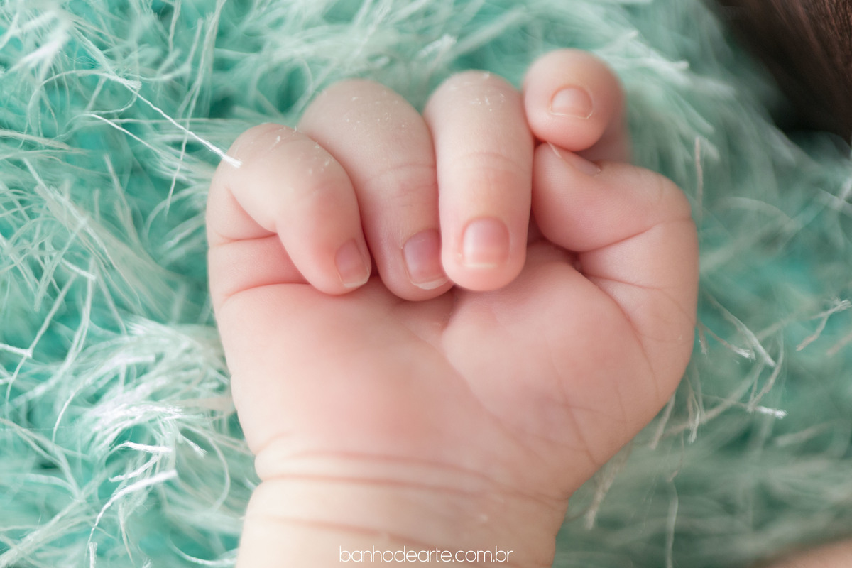 Ensaio Newborn Anthony 11 dias fotografado por Banho de Arte