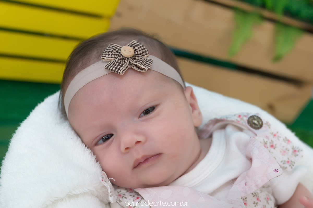 Ensaio Newborn com a Donatella 35 dias de vida