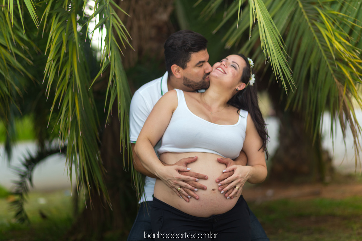 Ensaio Gestante Hingrid fotografado por Banho de Arte