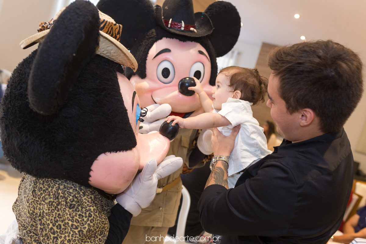 Aniversário de 1 ano do Vinícius - Tema Mickey Safari