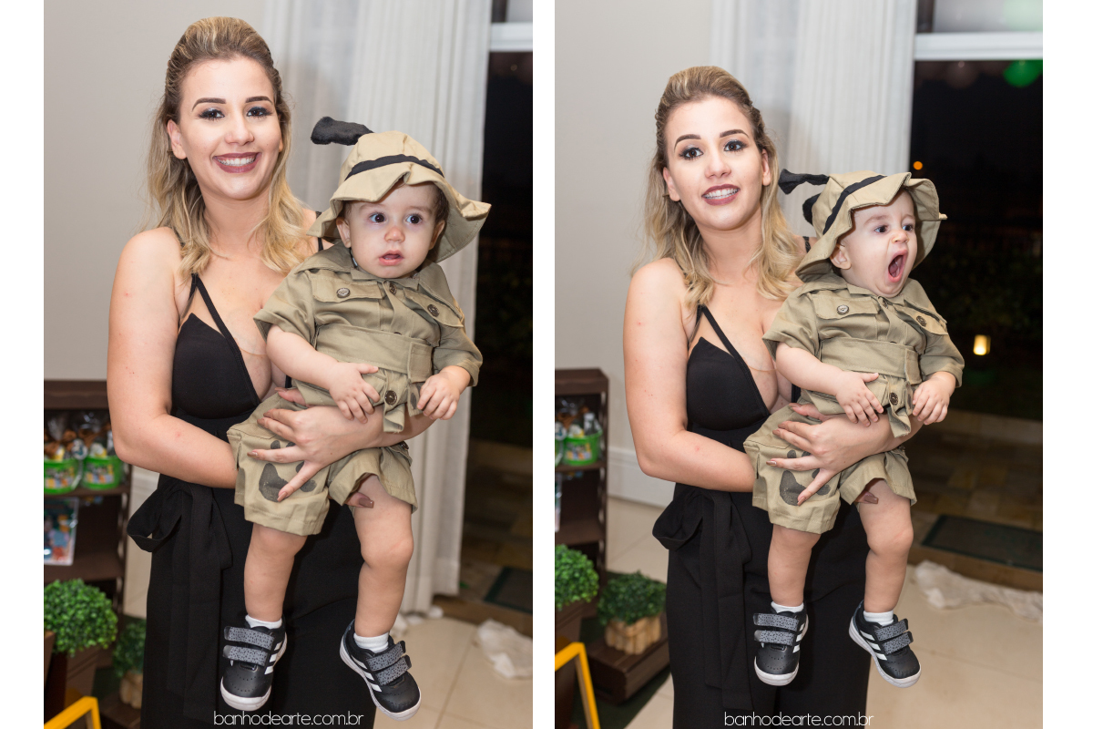 Aniversário de 1 ano do Vinícius - Tema Mickey Safari