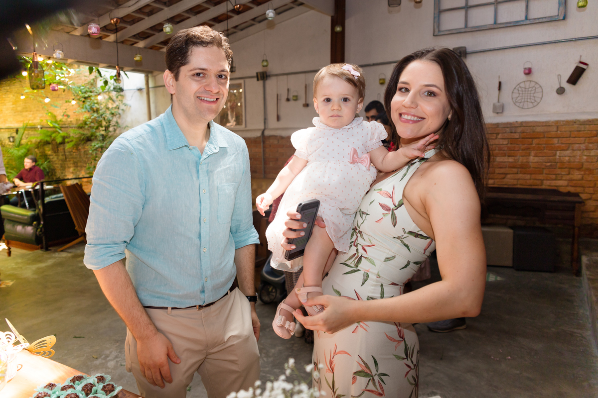 Aniversário Elisa 1 ano | Tema Sininho | Fotografado por Banho de Arte
