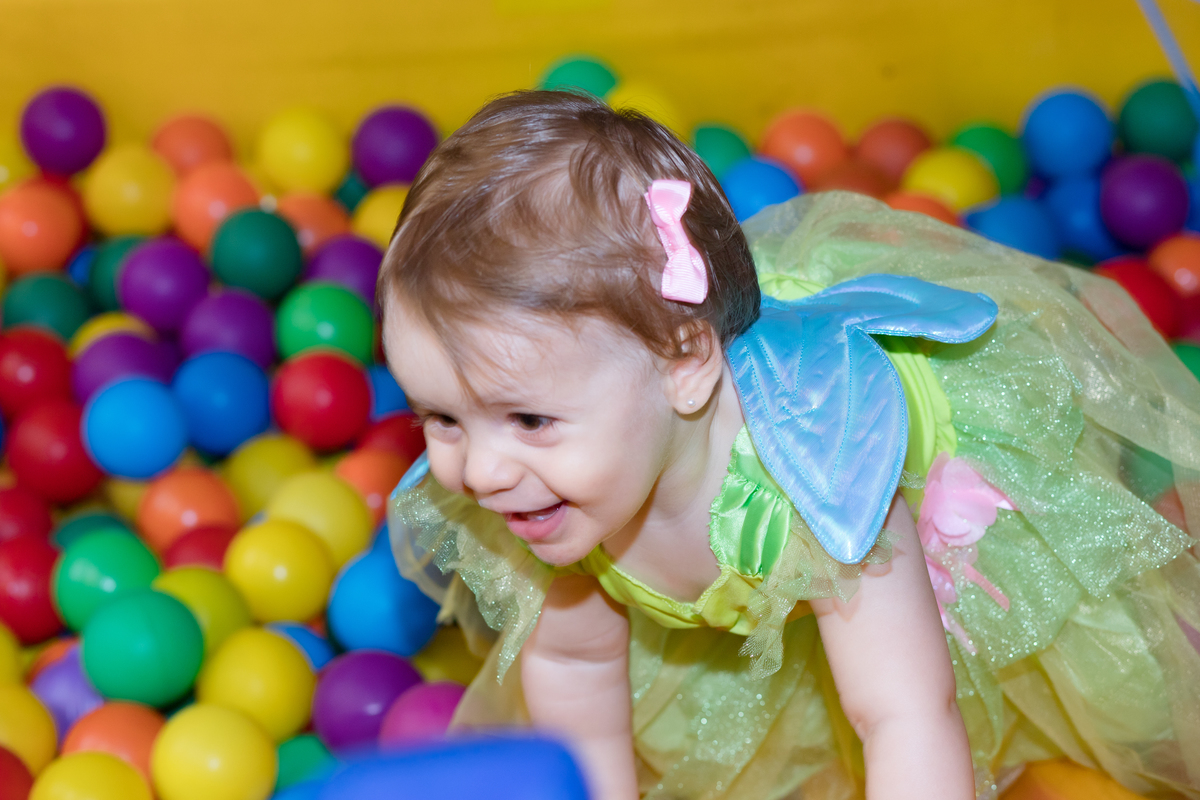 Aniversário Elisa 1 ano | Tema Sininho | Fotografado por Banho de Arte