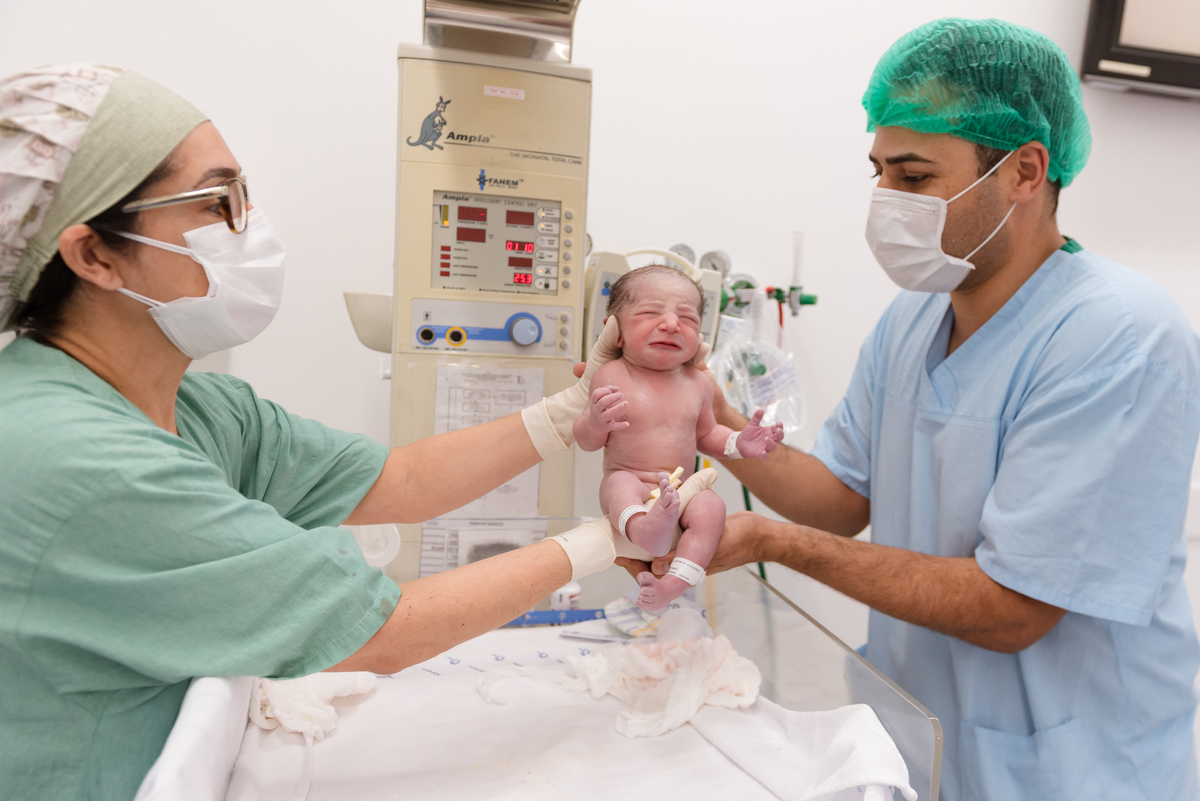 Nascimento do Hugo - ProMatre Paulista - Dr. Ricardo Esteban