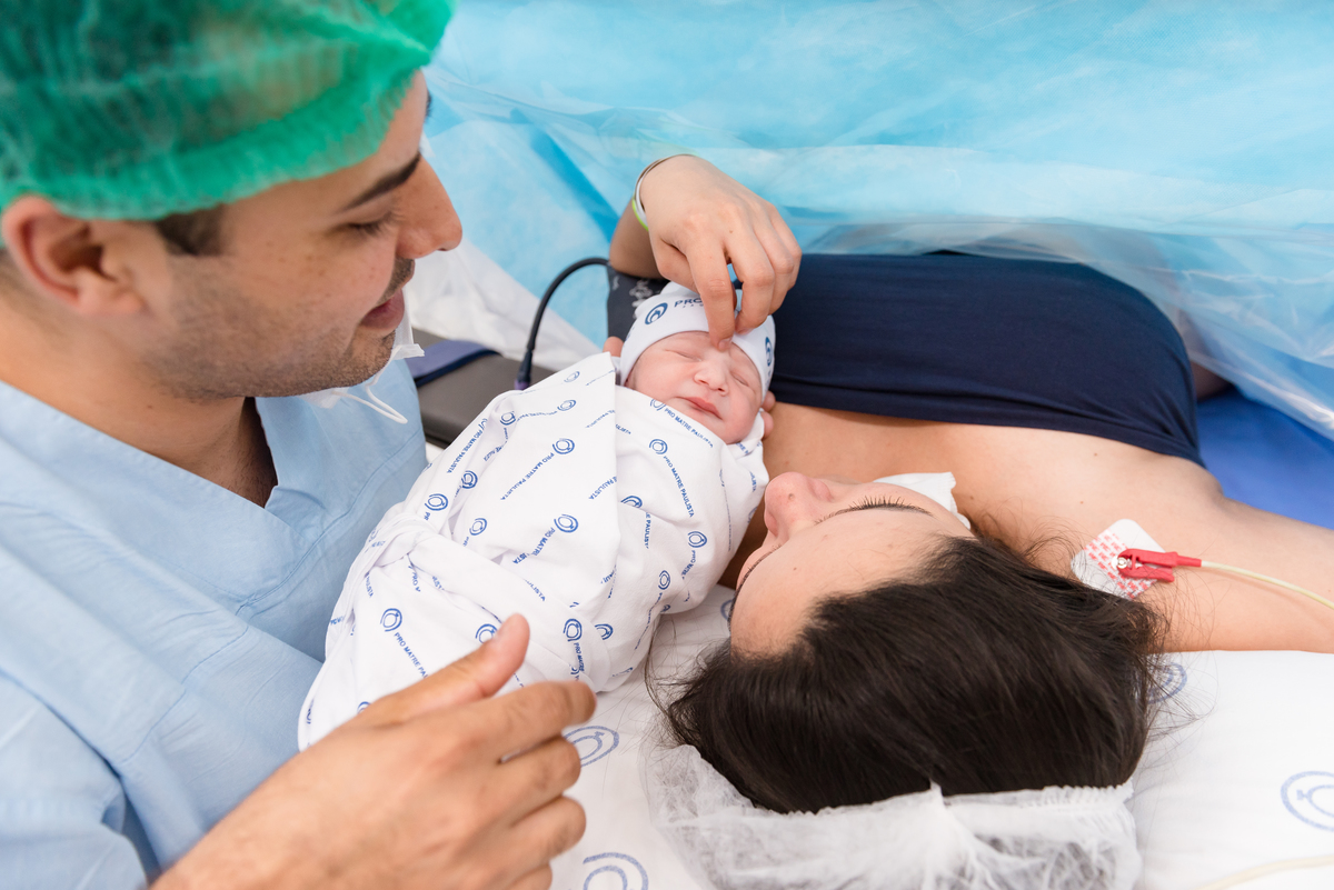 Nascimento do Hugo - ProMatre Paulista - Dr. Ricardo Esteban