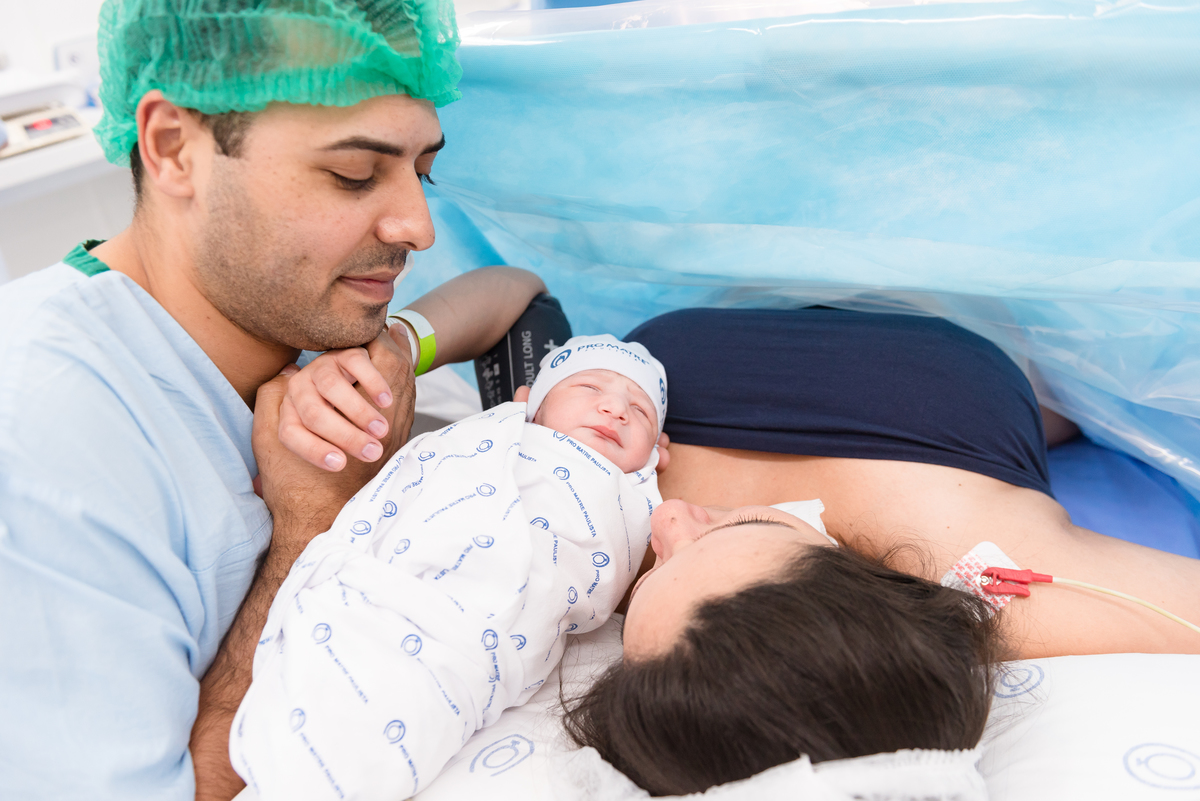 Nascimento do Hugo - ProMatre Paulista - Dr. Ricardo Esteban