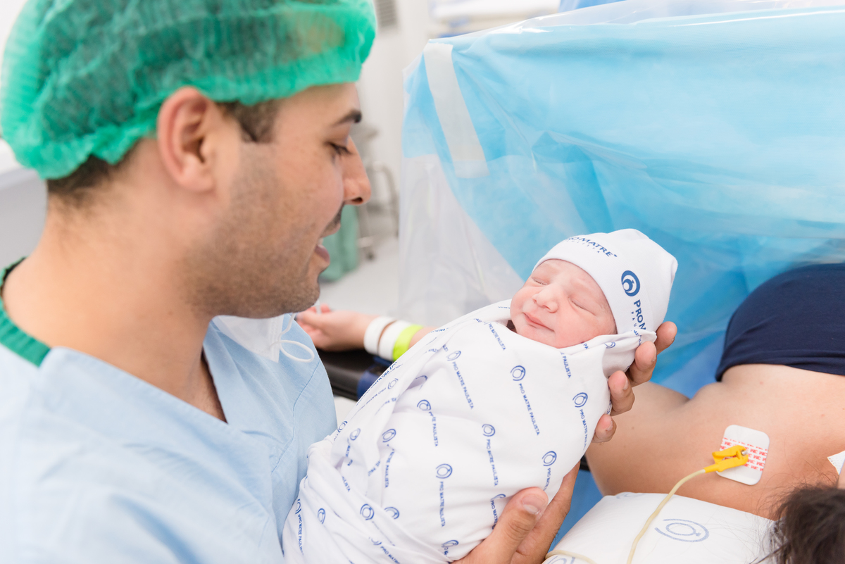 Nascimento do Hugo - ProMatre Paulista - Dr. Ricardo Esteban