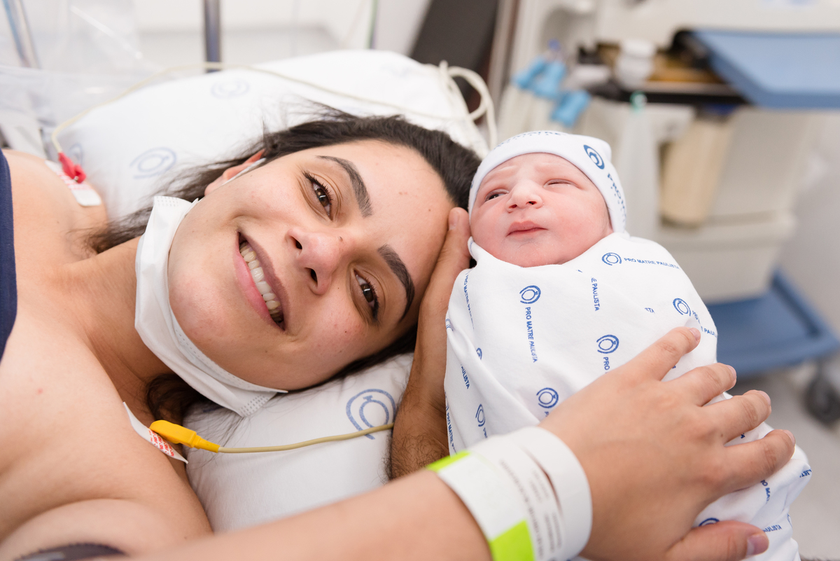 Nascimento do Hugo - ProMatre Paulista - Dr. Ricardo Esteban