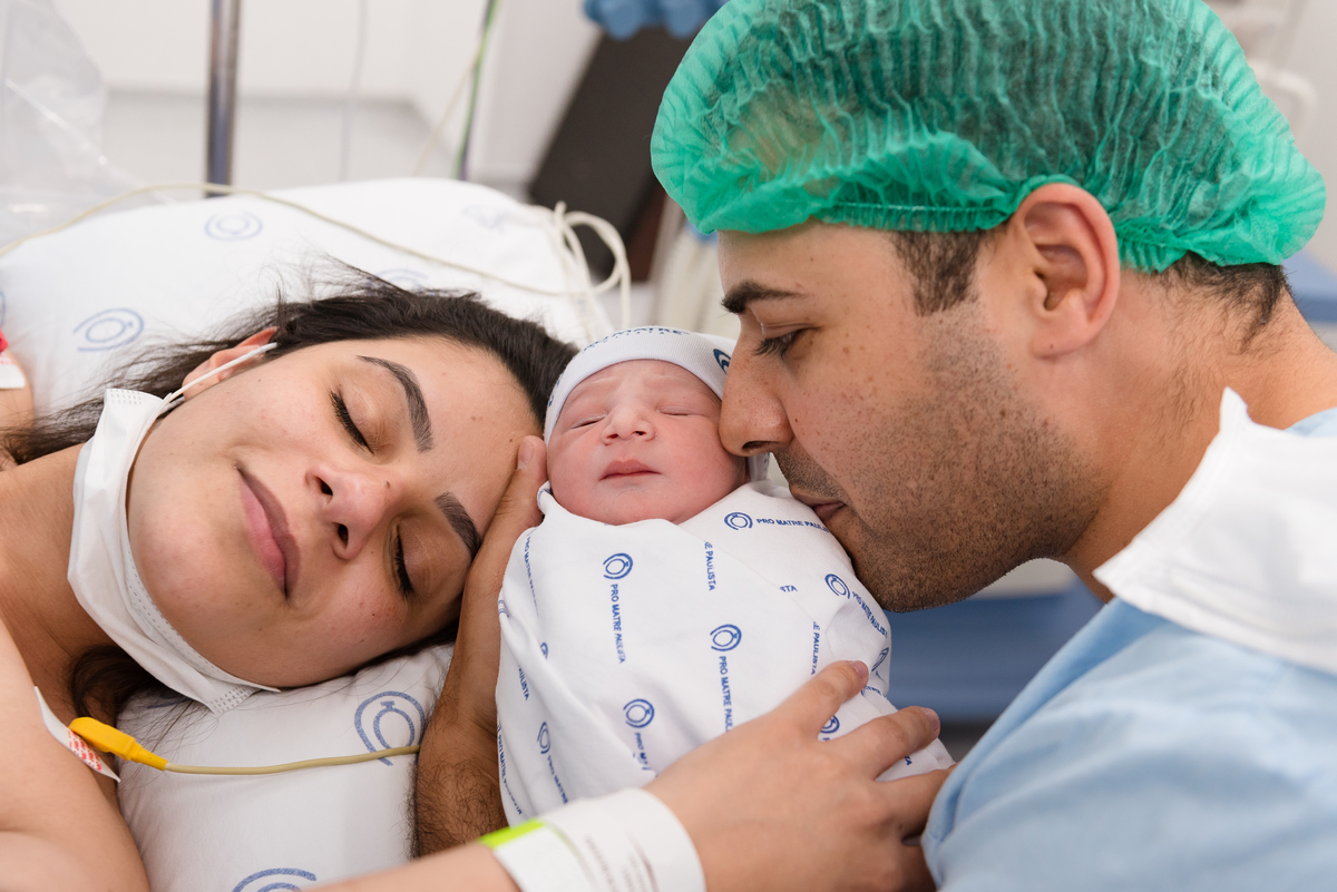 Nascimento do Hugo - ProMatre Paulista - Dr. Ricardo Esteban