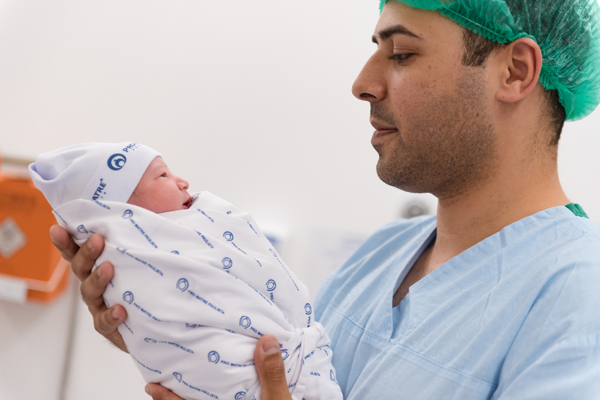 Nascimento do Hugo - ProMatre Paulista - Dr. Ricardo Esteban