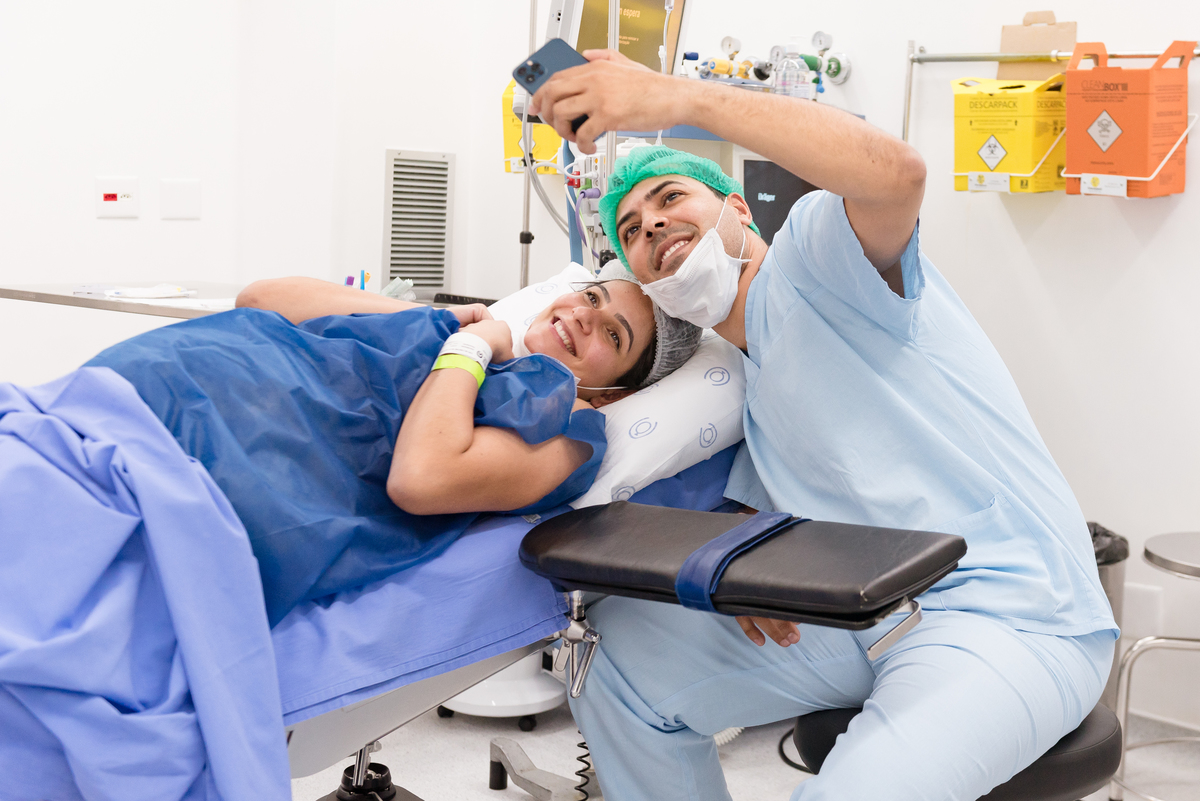 Nascimento do Hugo - ProMatre Paulista - Dr. Ricardo Esteban