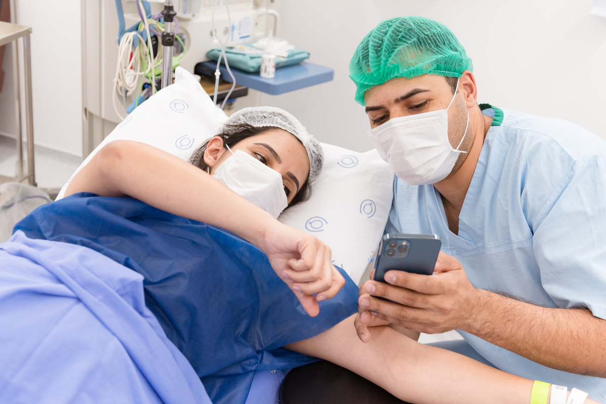 Nascimento do Hugo - ProMatre Paulista - Dr. Ricardo Esteban