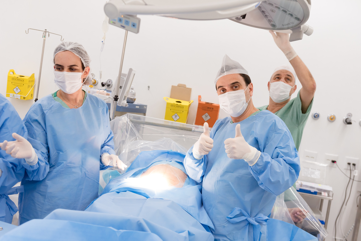 Nascimento do Hugo - ProMatre Paulista - Dr. Ricardo Esteban