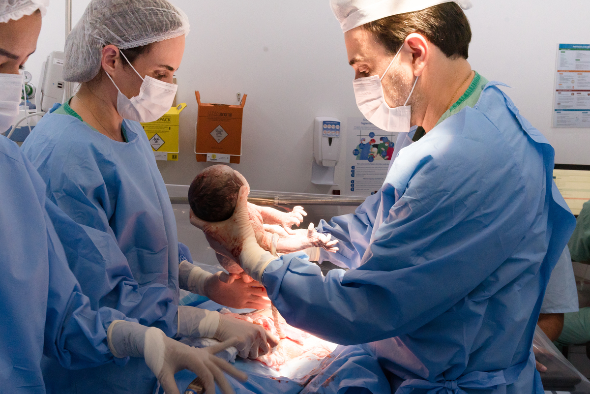 Nascimento do Hugo - ProMatre Paulista - Dr. Ricardo Esteban