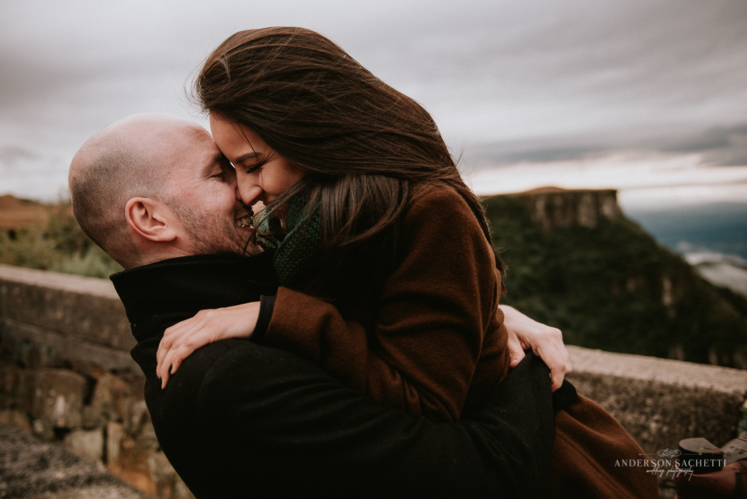 ensaio de casal pre-wedding lauro muller mirante serra do rio do rastro mirante