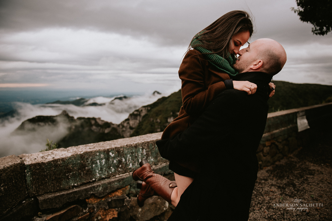 ensaio de casal pre-wedding lauro muller mirante serra do rio do rastro mirante