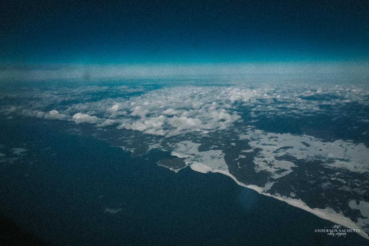 Lago em Thunder Bay Ontário Canadá
