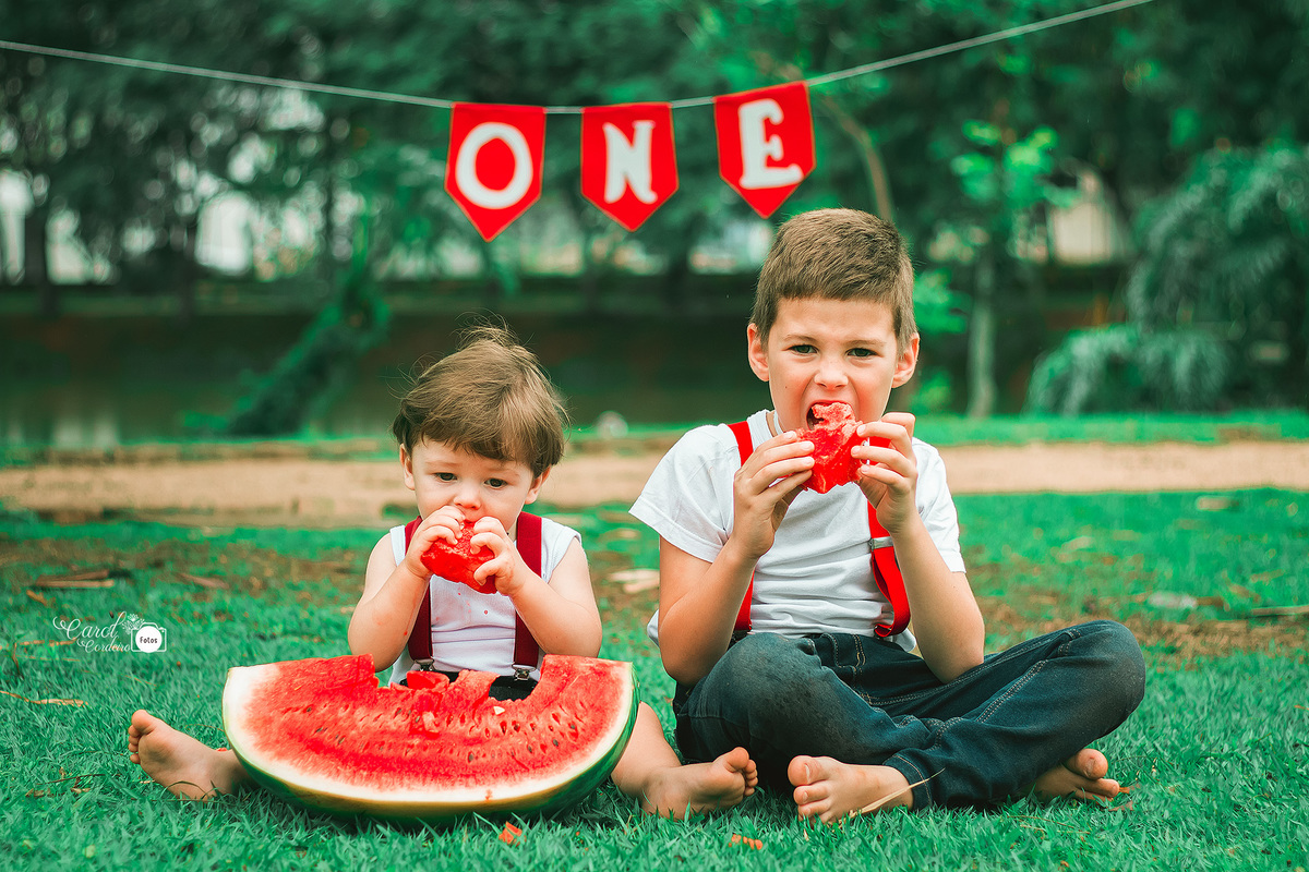 O irmão mais velho participando!
