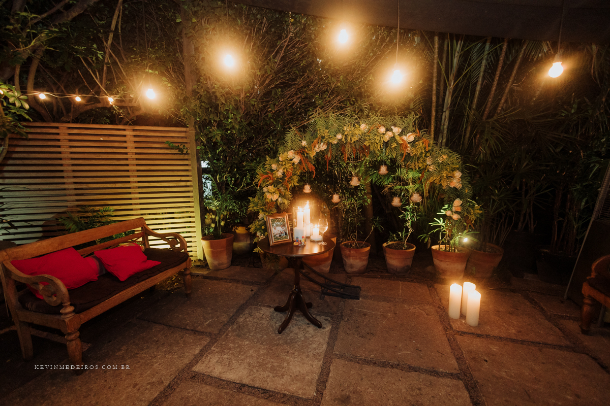 Mini casamento wedding jantar rústico vintage restaurante le bistrot mariana e adriano por kevin medeiros fotógrafo porto alegre canoas - rs