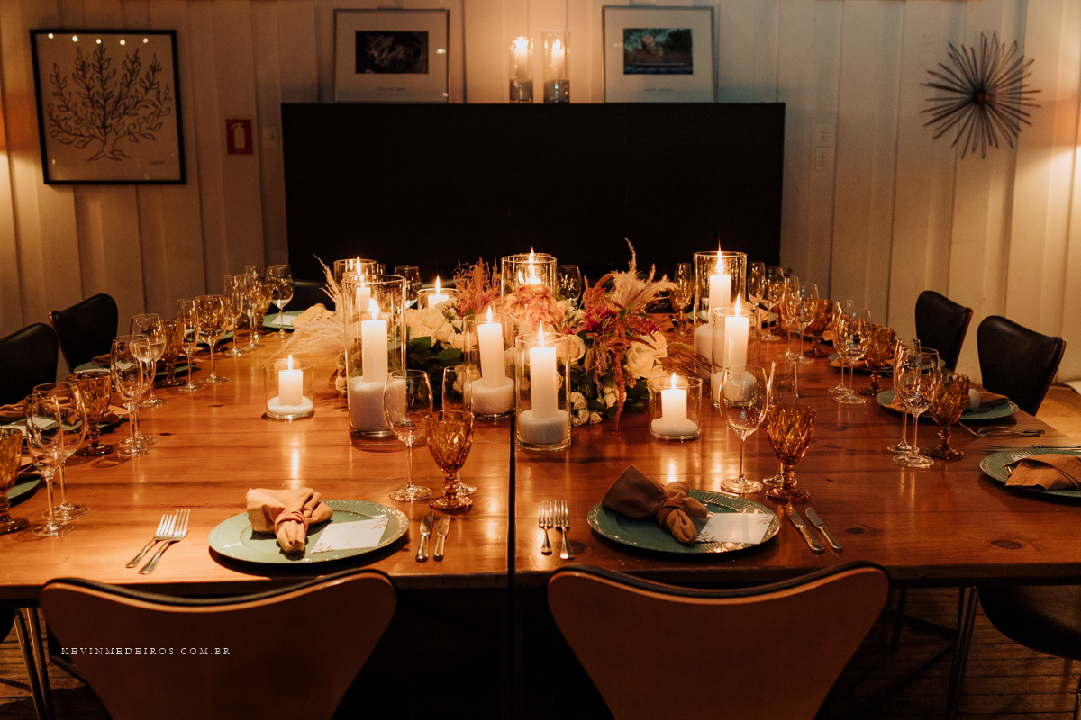 Mini casamento wedding jantar rústico vintage restaurante le bistrot mariana e adriano por kevin medeiros fotógrafo porto alegre canoas - rs