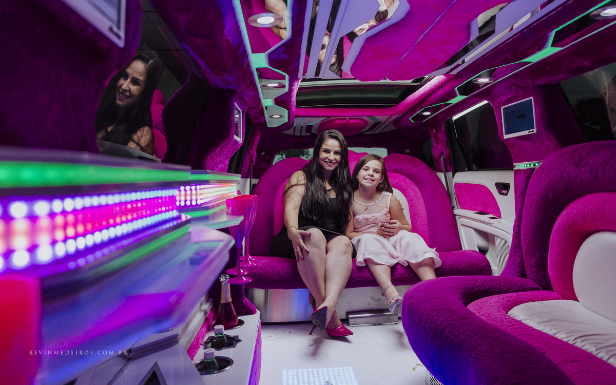 Festa de aniversário da Isabelle 11 anos com a King Limousines por Kevin Medeiros fotógrafo de Canoas, Porto Alegre e RS