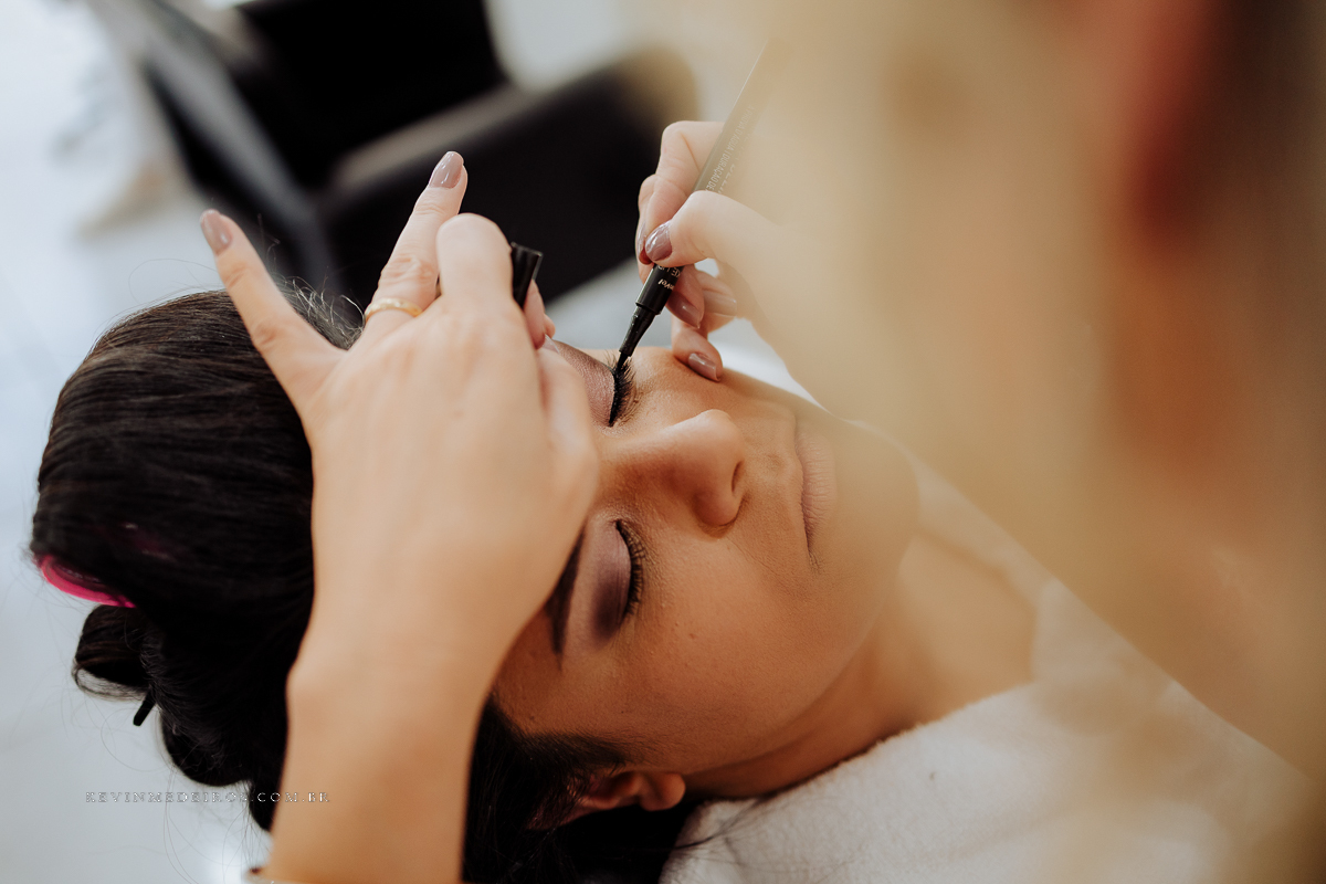 Making of noiva make maquiagem na Estilo A Estética por Kevin Medeiros fotógrafo de Canoas, porto alegre e RS