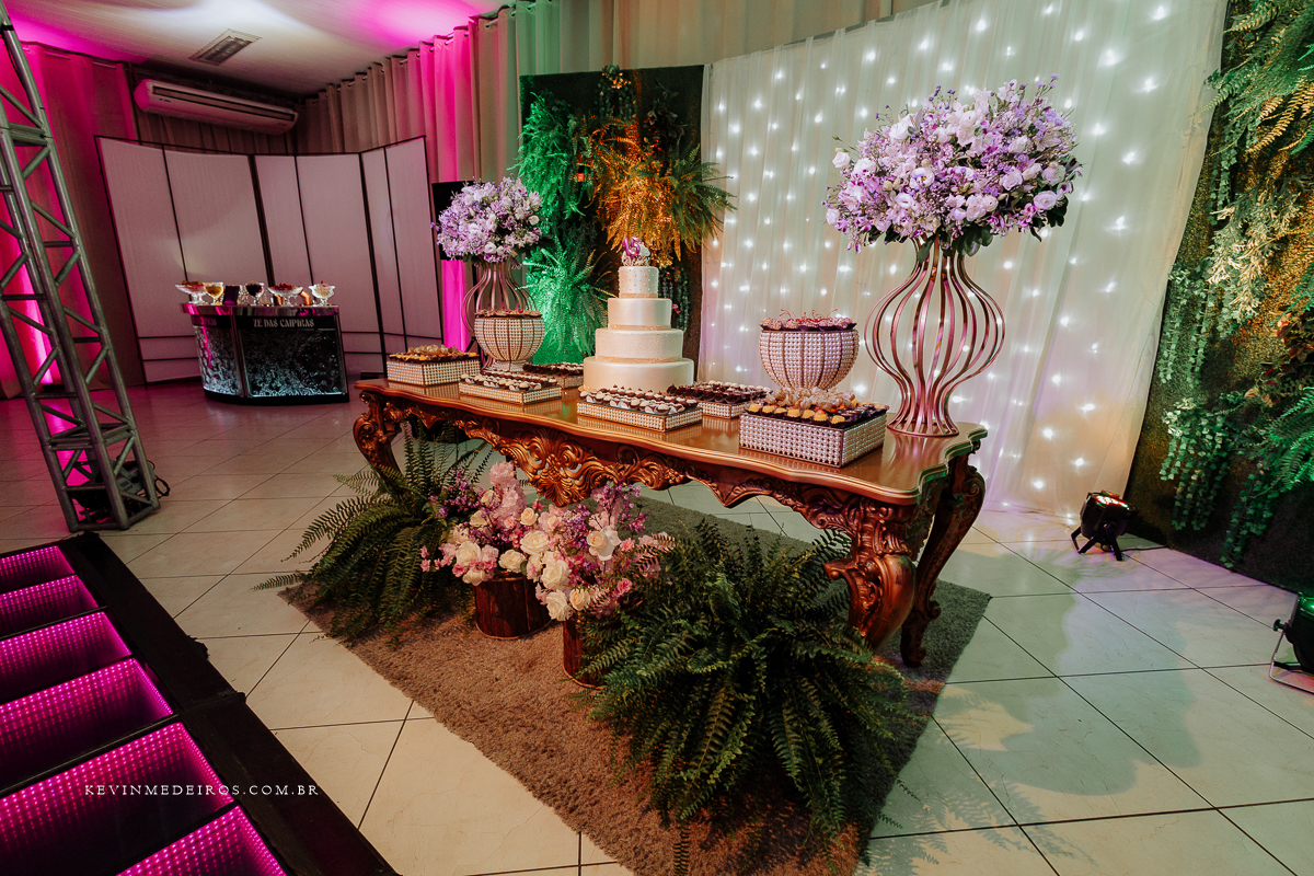 Festa recepção 15 anos debutante da Julia na AFAI por Kevin Medeiros fotógrafo canoas porto alegre rs