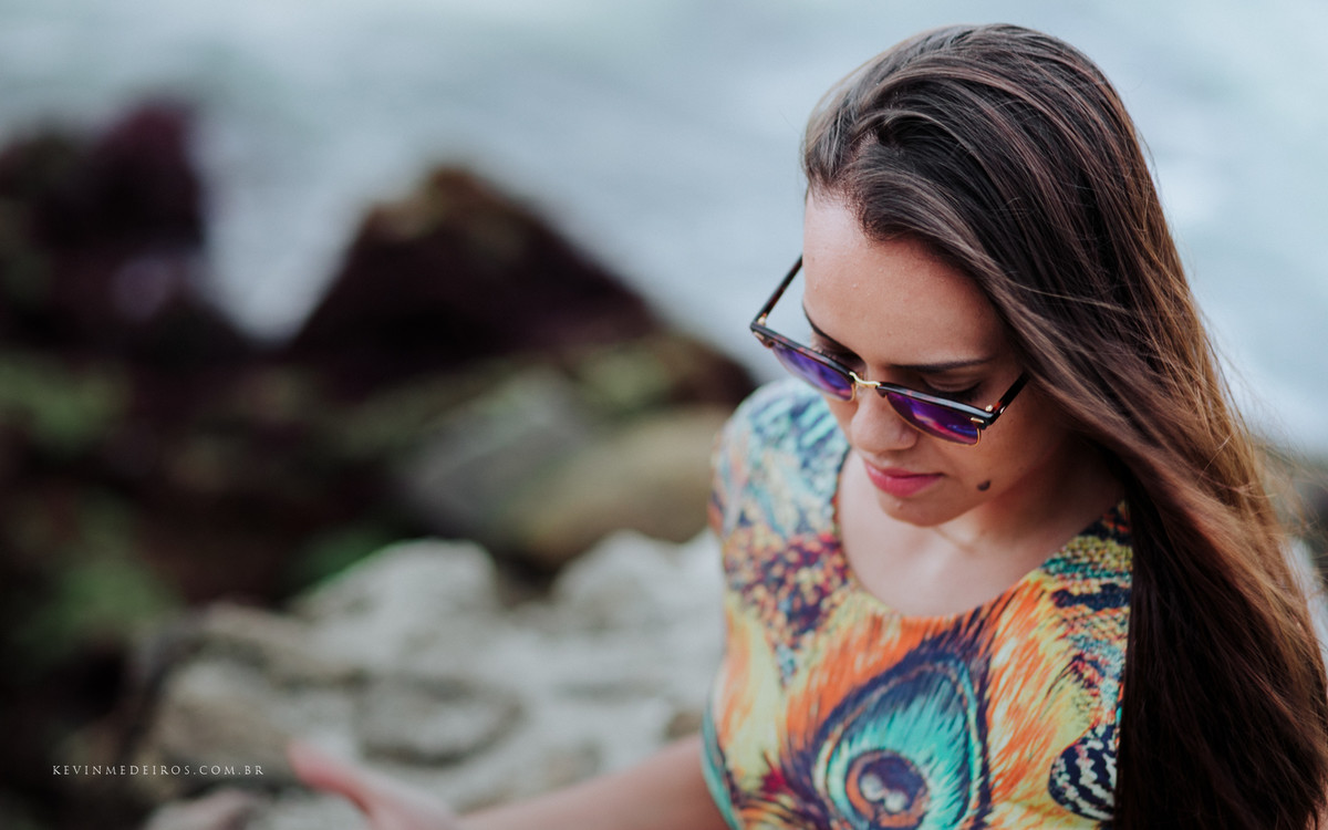 Ensaio feminino externo realizado em Bombinhas SC com Morgana Almeida por Kevin Medeiros fotógrafo de Canoas, Porto Alegre e região RS