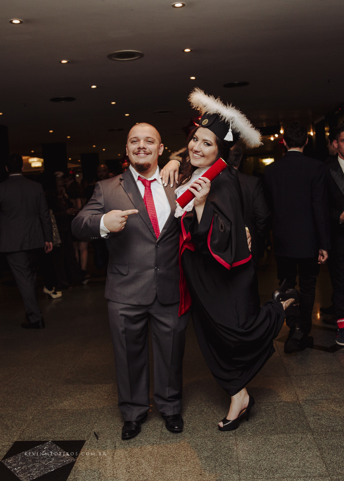 Colação de formatura da Jennifer Nicoli, formanda de Direito pela UniRitter Canoas, realizada no centro de evento Fiergs por Kevin Medeiros fotógrafo de Canoas, Porto Alegre e região metropolitana RS