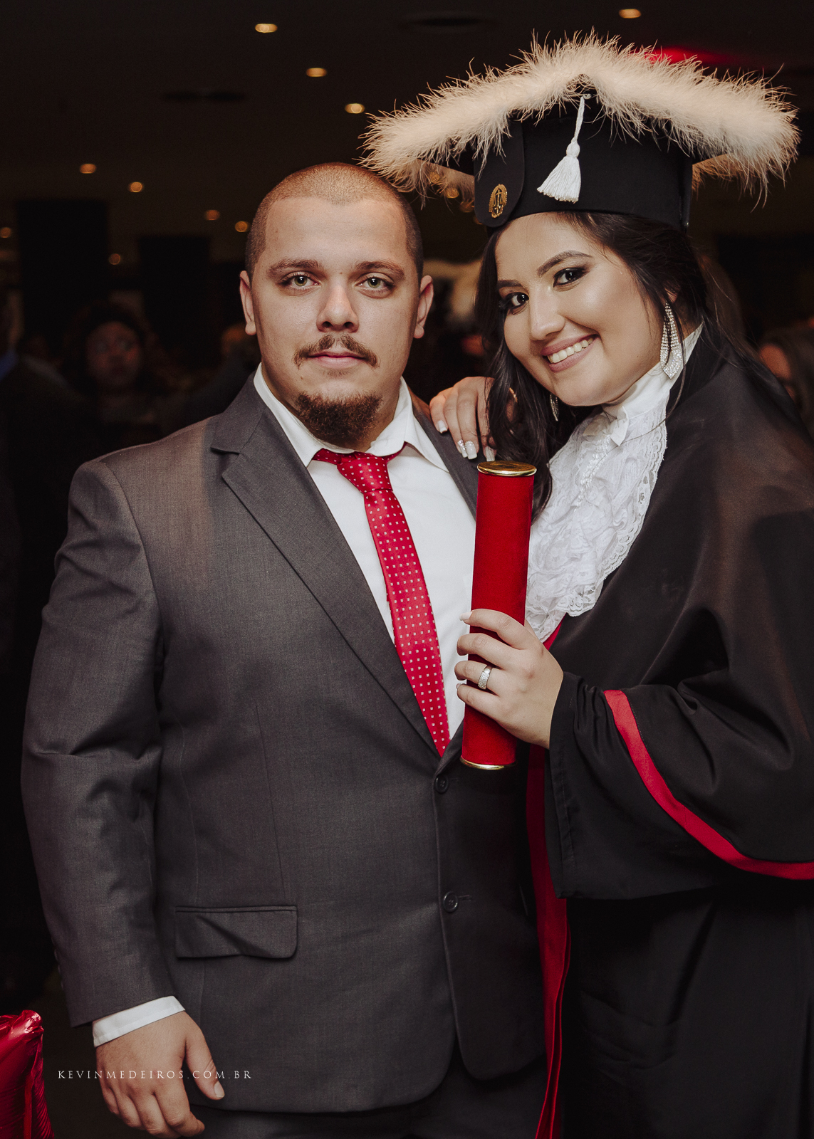 Colação de formatura da Jennifer Nicoli, formanda de Direito pela UniRitter Canoas, realizada no centro de evento Fiergs por Kevin Medeiros fotógrafo de Canoas, Porto Alegre e região metropolitana RS