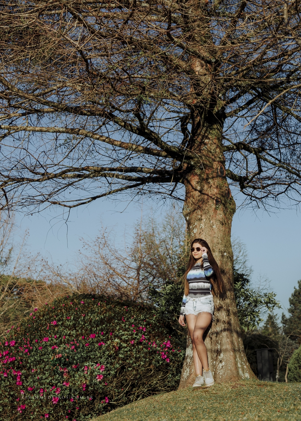 Ensaio book de 15 Anos da Eduarda Almeida realizado na serra gaúcha em Canela Gramado por Kevin Medeiros, fotógrafo de Canoas, Porto Alegre e região metropolitana RS