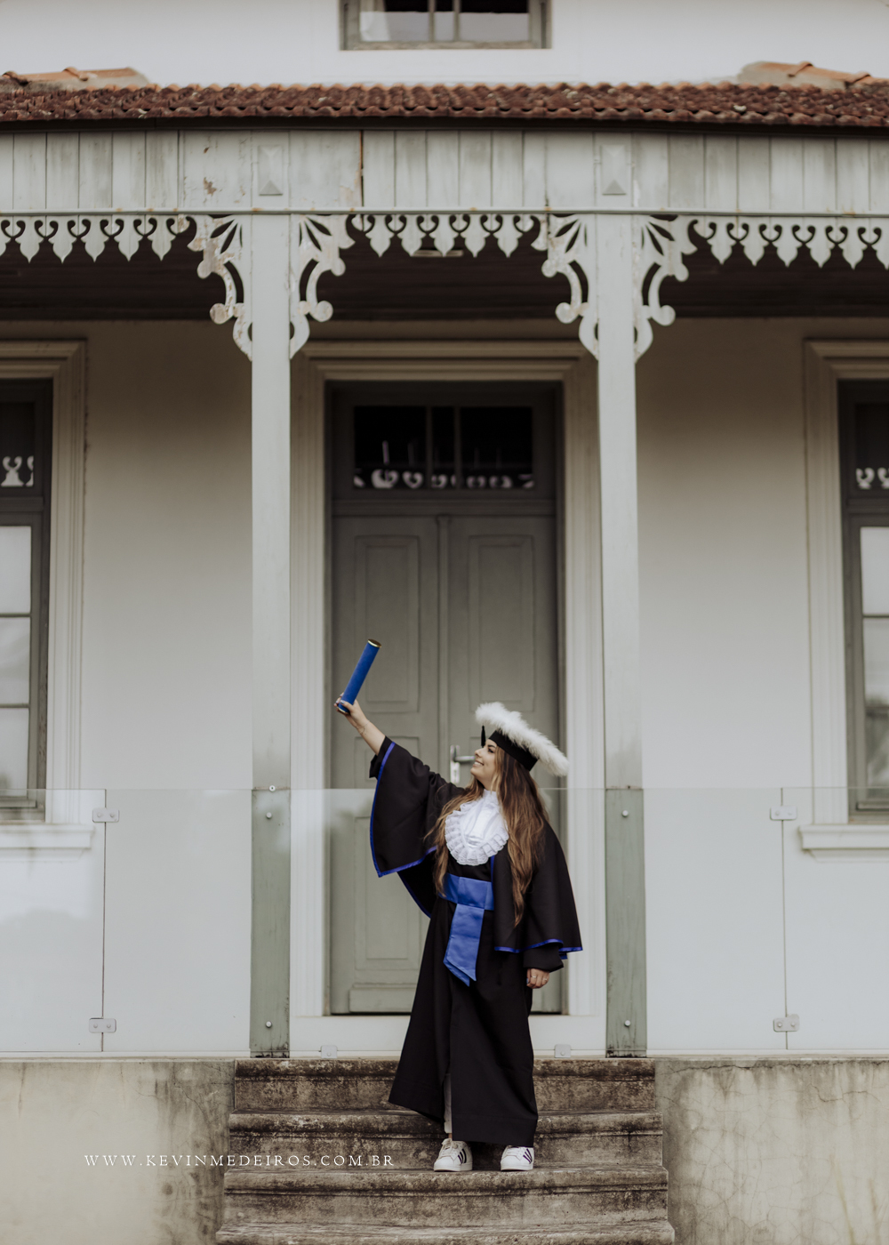 Ensaio de formatura prova de toga Duda, formanda em Tecnologia em Logística pelo IFRS, por kevin medeiros fotografo em canoas, porto alegre e rs