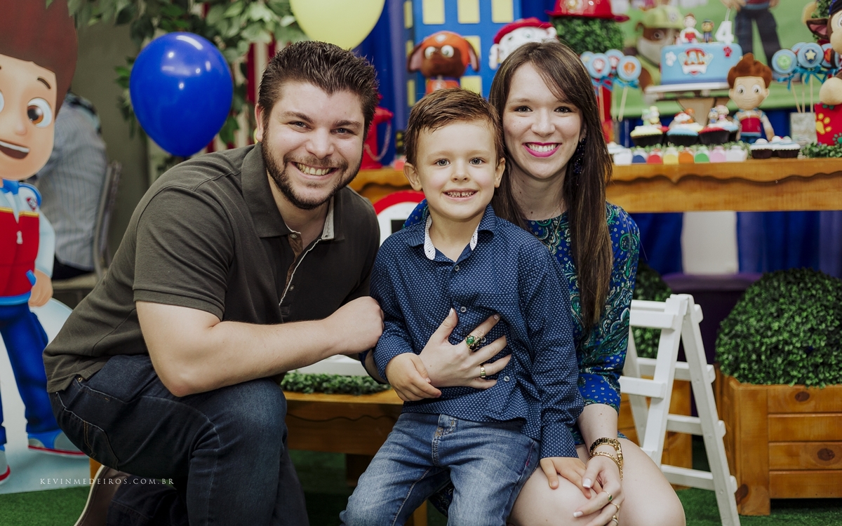 Festa infantil do Benício com o tema Paw Patrol realizado na casa de festas Brincalhão por Kevin Medeiros, fotógrafo de Canoas, Porto Alegre e RS
