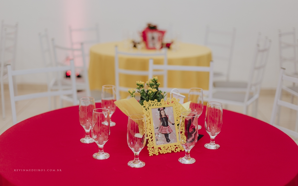 Festa infantil da Mariana 5 anos com o tema da minnie, casa de festas pura folia em Canoas, realizado por kevin medeiros fotógrafo de Porto Alegre rs