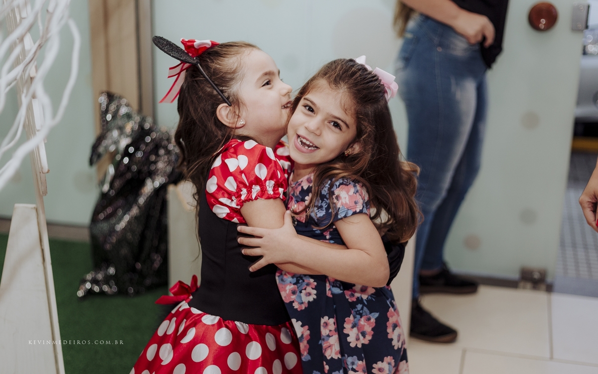 Festa infantil da Mariana 5 anos com o tema da minnie, casa de festas pura folia em Canoas, realizado por kevin medeiros fotógrafo de Porto Alegre rs