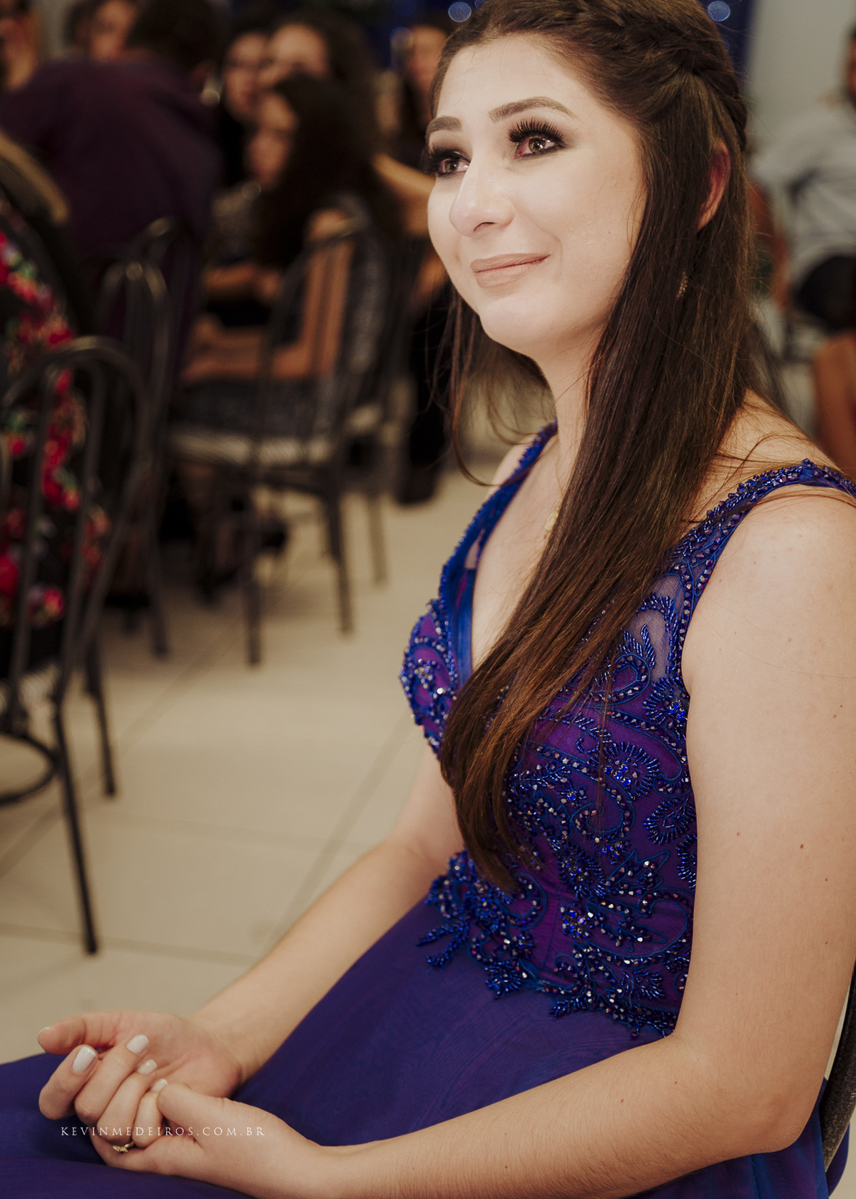 Festa e recepção de formatura da Carol Boemeke realizada no salão arco iris, formanda de Design de interiores por Kevin Medeiros, fotógrafo de Canoas, porto alegre e RS