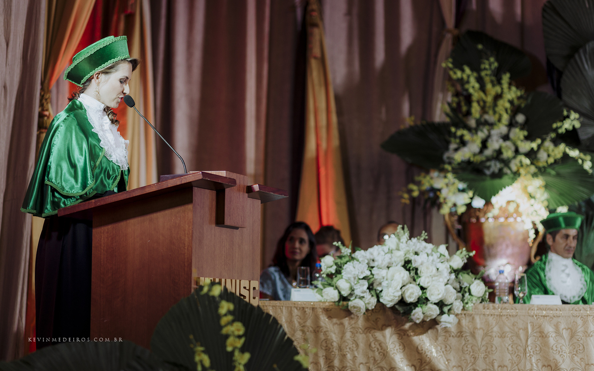 Colação de formatura da Wanuza Esteil realizado na UNISC Salta Cruz por Kevin Medeiros fotógrafo  Candelária, canoas rs
