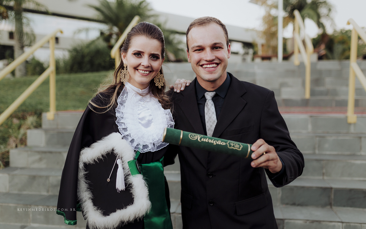 Colação de formatura da Wanuza Esteil realizado na UNISC Salta Cruz por Kevin Medeiros fotógrafo  Candelária, canoas rs