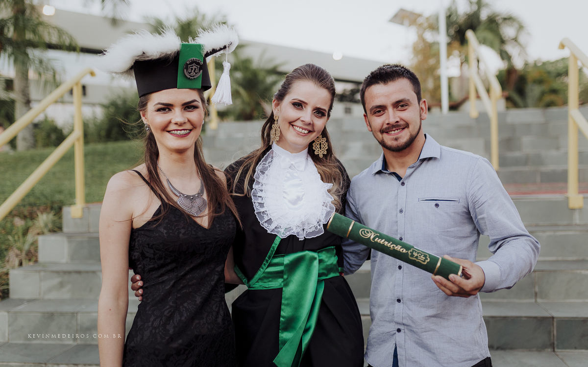 Colação de formatura da Wanuza Esteil realizado na UNISC Salta Cruz por Kevin Medeiros fotógrafo  Candelária, canoas rs