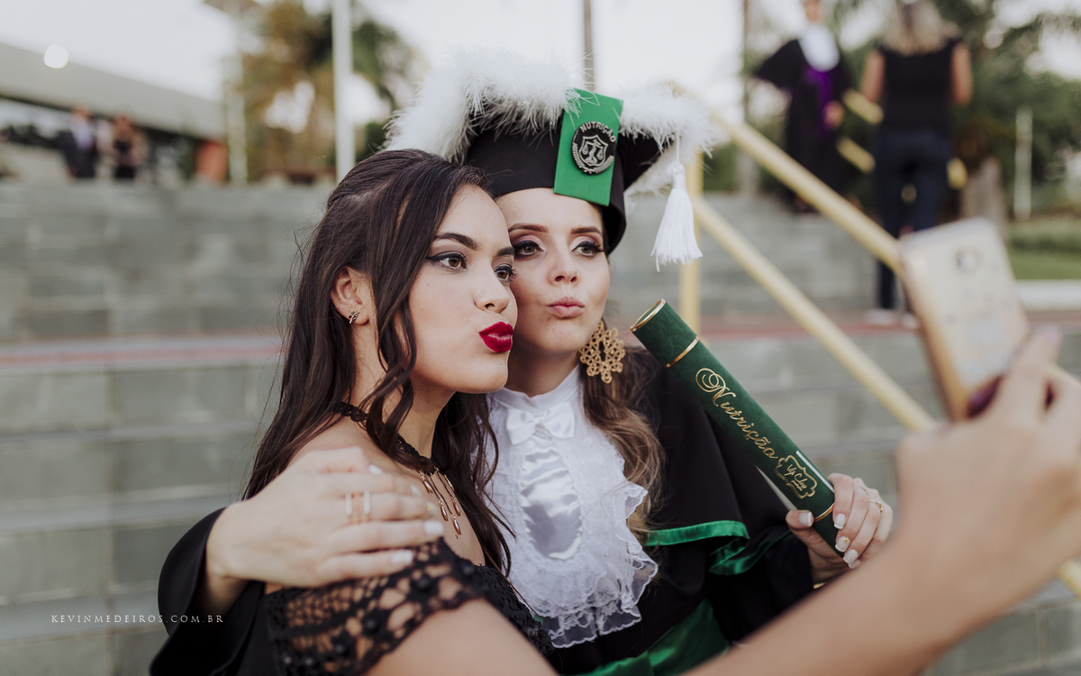 Colação de formatura da Wanuza Esteil realizado na UNISC Salta Cruz por Kevin Medeiros fotógrafo  Candelária, canoas rs