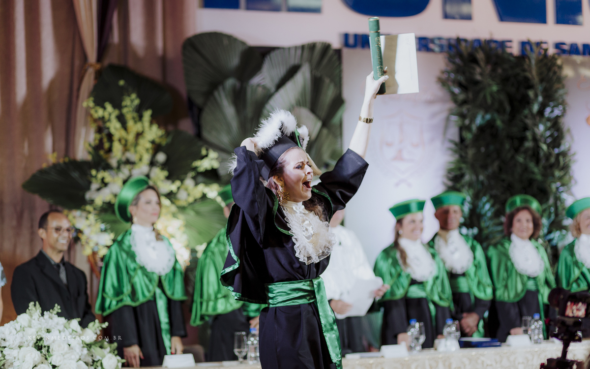 Colação de formatura da Wanuza Esteil realizado na UNISC Salta Cruz por Kevin Medeiros fotógrafo  Candelária, canoas rs
