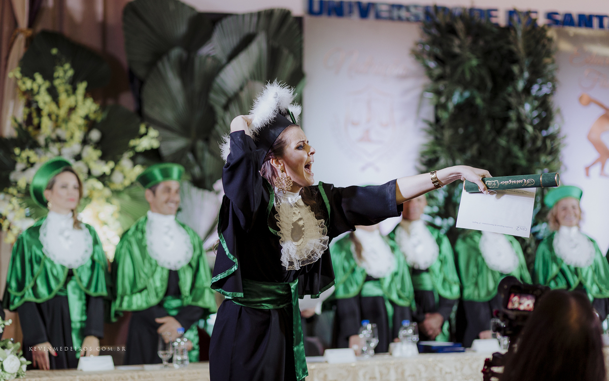 Colação de formatura da Wanuza Esteil realizado na UNISC Salta Cruz por Kevin Medeiros fotógrafo  Candelária, canoas rs