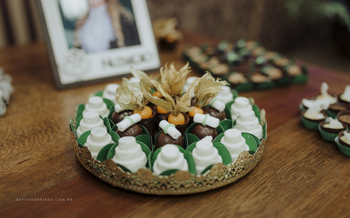 Colação de formatura da Wanuza Esteil realizado na UNISC Salta Cruz Comunidade Sional, Detalhes assessoria e cerimonial por Kevin Medeiros fotógrafo  Candelária, canoas rs