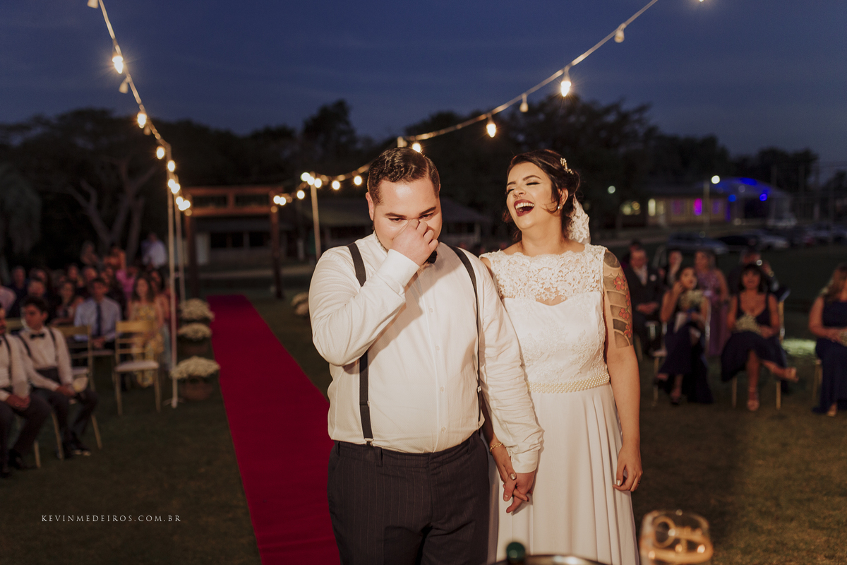 Casamento ao ar livre na figueira campo Bárbara e Gabriel no Paraíso Eventos em Viamão por Kevin Medeiros fotógrafo de Canoas, grande Porto Alegre e RS