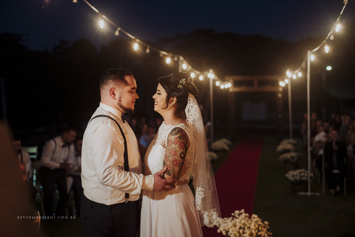Casamento ao ar livre na figueira campo Bárbara e Gabriel no Paraíso Eventos em Viamão por Kevin Medeiros fotógrafo de Canoas, grande Porto Alegre e RS