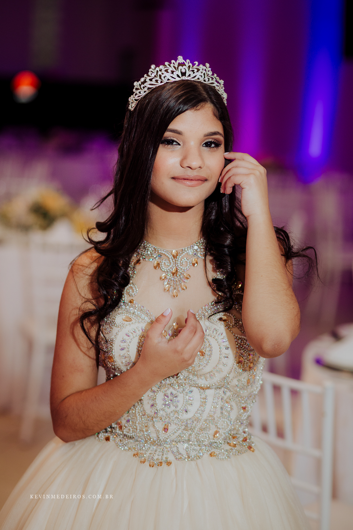 Festa de 15 anos debutante da Suzanna realizado na Estética Vecajo e Casa de festas Blue Moon por Kevin Medeiros fotógrafo de Canoas, Porto alegre e rs