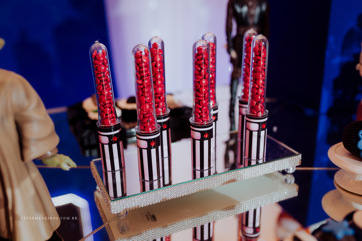 Festa infantil primeiro aninho do Henrique com o tema Star Wars, realizado na casa de festas Richesky por Kevin Medeiros fotógrafo de Canoas RS